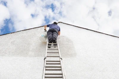 Peinture extérieure à Marcoux — façades et ravalement